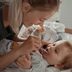 Familienbilder zu Hause