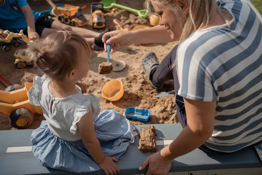 Familienbilder zu Hause